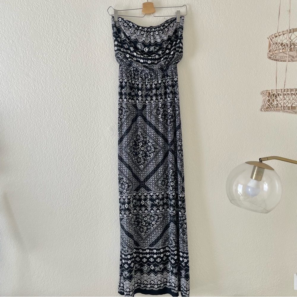 Trixxi Strapless Maxi Dress